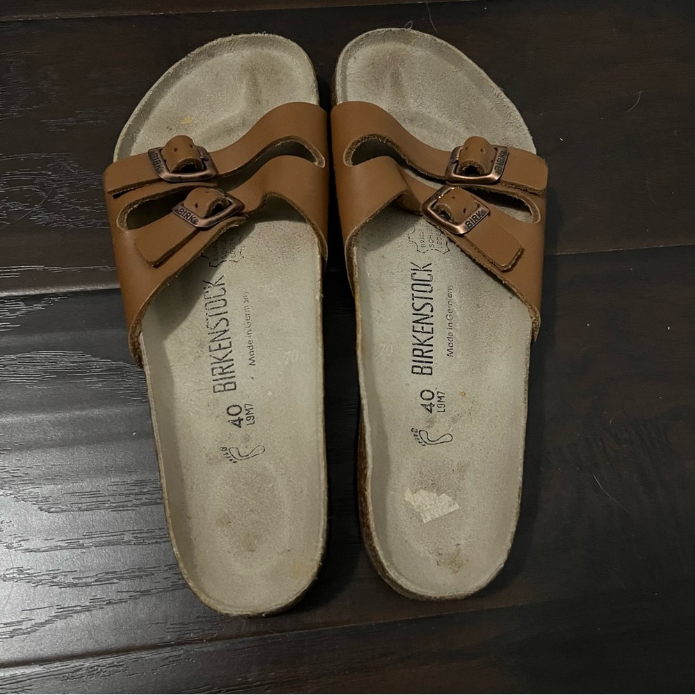 Vintage 90s Birkenstock Double Strap Sandals Size 40 (W9/M7)
